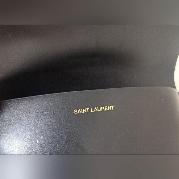 Saint Laurent Women\'s Sunglasses Black Gold YSL Temple Logo SL M29 003 52-21-140 main image 10